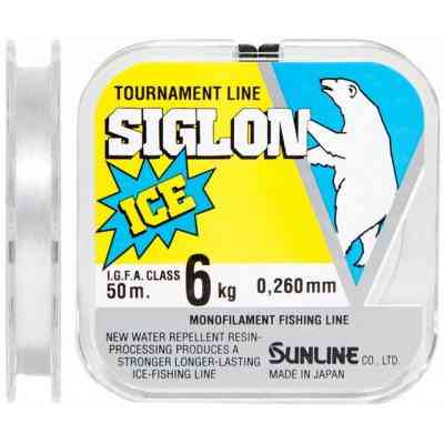 Леска Sunline SIGLON ICE 50м #2.5/0.260мм 6кг (1658.03.19) Вінниця