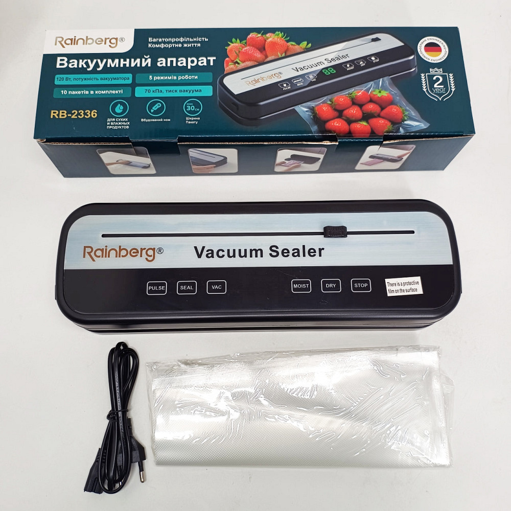 Вакууматор от сети, Аппарат для вакуумной упаковки овощей, Вакууматор для влажного вакуумирования RN-45 Львов - изображение 11