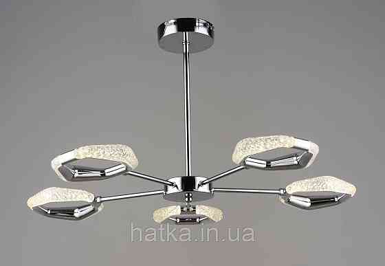 Люстра подвесная светодиодная Sirius B YH1304/5 CH 30W хромовая Киев