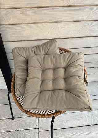 Подушка для стульев (50x50х8 см) Decorator Sawana цвет бежевый 84-134 Киев