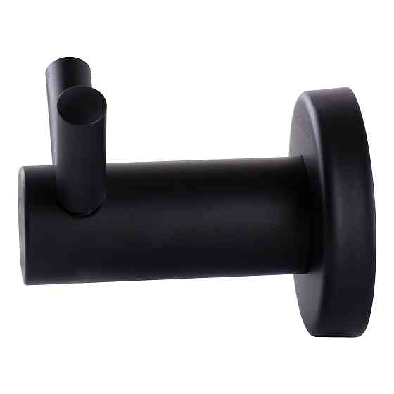 Гачок подвійний Globus Lux BS8415 чорний матовий SUS304 Київ