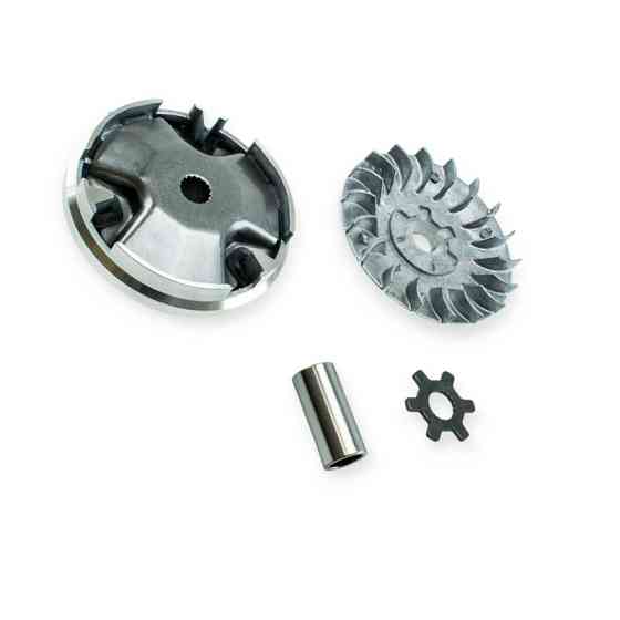 Вариатор передний скутер Ямаха Джог -50 3KJ (+ крыльчатка, палец и звезда) Мукачево