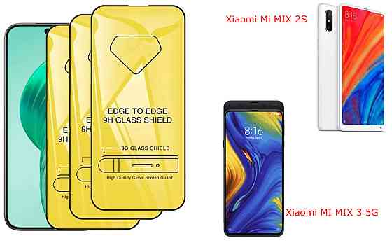 Защитное стекло DefenzoGlass для Xiaomi Mi MIX 2S, MI MIX 3 5G – двойная прочность Киев