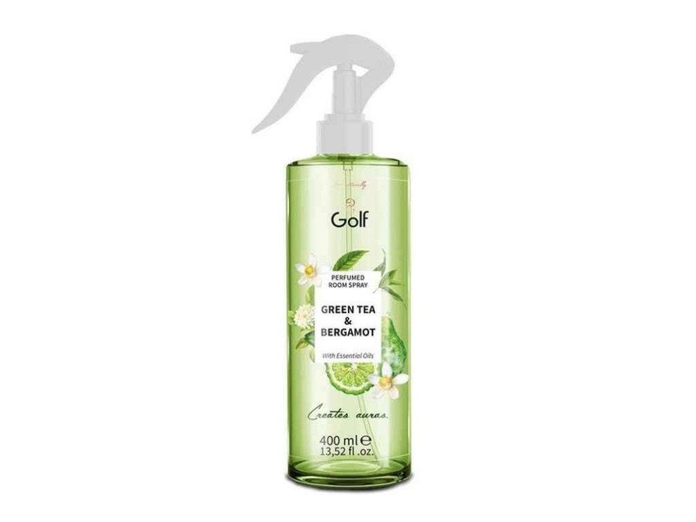 Освiжувач повiтря спрей 400мл з тригером GREEN TEA BERGAMOD ТМ GOLF Київ - фото 1