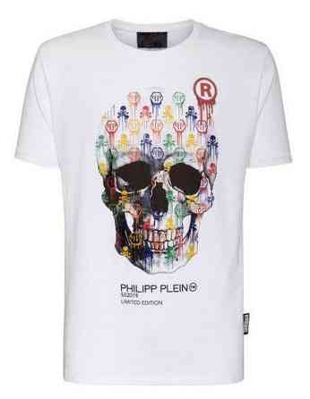 Футболка чоловіча с принтом  42 Біла 2664088904 Дніпро