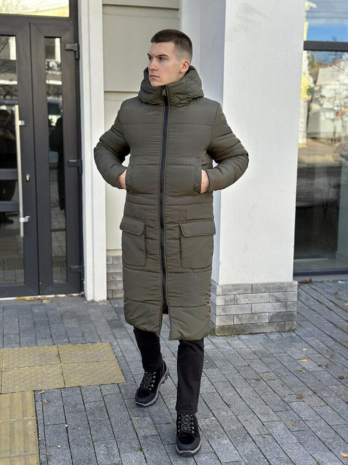 Куртка зимова чоловіча хакі Pobedov Tank 3XL Київ - фото 3