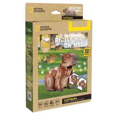 Пазл Cubic Fun трехмерный Дикие животные Капибара (DS1177h) Винница