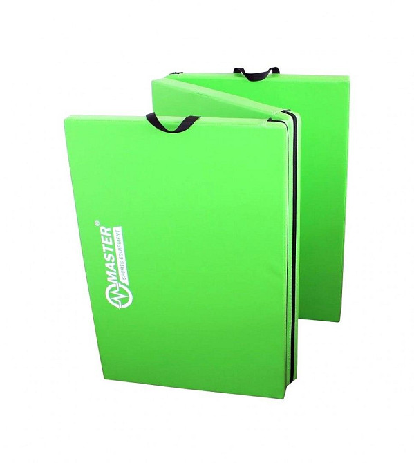 Мат гімнастичний MASTER MAS4A495, 180 x 90 x 5 см, зелений Київ - фото 1