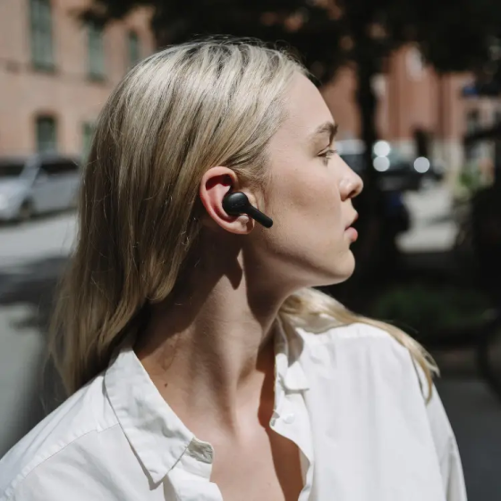 Бездротові навушники JAYS f-Five (F5TW01) Bluetooth True Wireless Black — Шведська якість звуку та свобода руху Київ