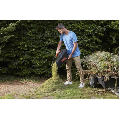 Газонокосарка Black&amp;Decker акумуляторна 36 В, 2.5 Ач, 32 см, 2 АКБ та ЗП (BCMW3336L2) Вінниця - фото 7