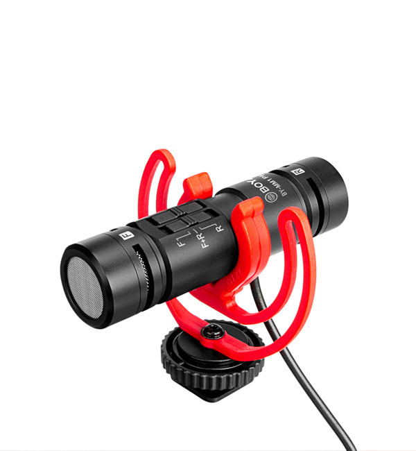 Микрофон пушки конденсаторный с двумя капсулами двунаправленный Boya BY-MM1 Pro Киев - изображение 4