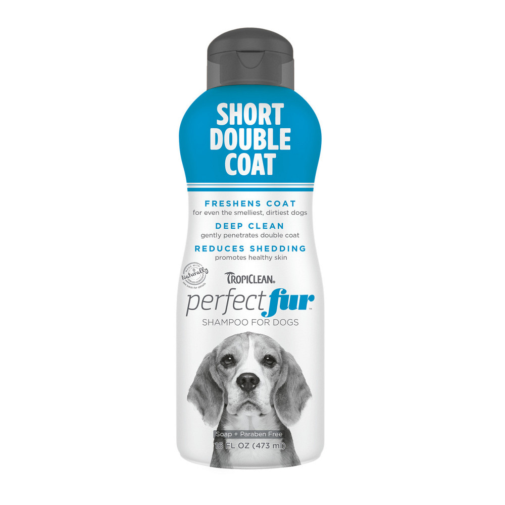 Шампунь для собак с короткой шерстью TropiClean Perfect Fur Short Double Coat, 473 мл Винница - изображение 1