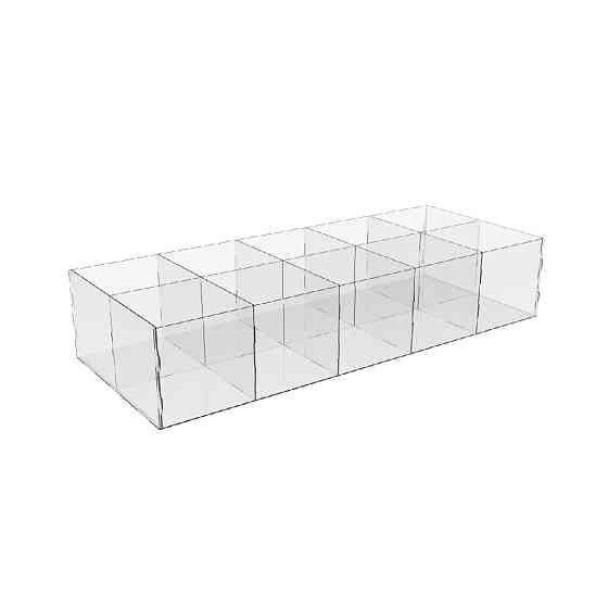 Коробка акрилова EKOSTAR 616х250х125 Київ