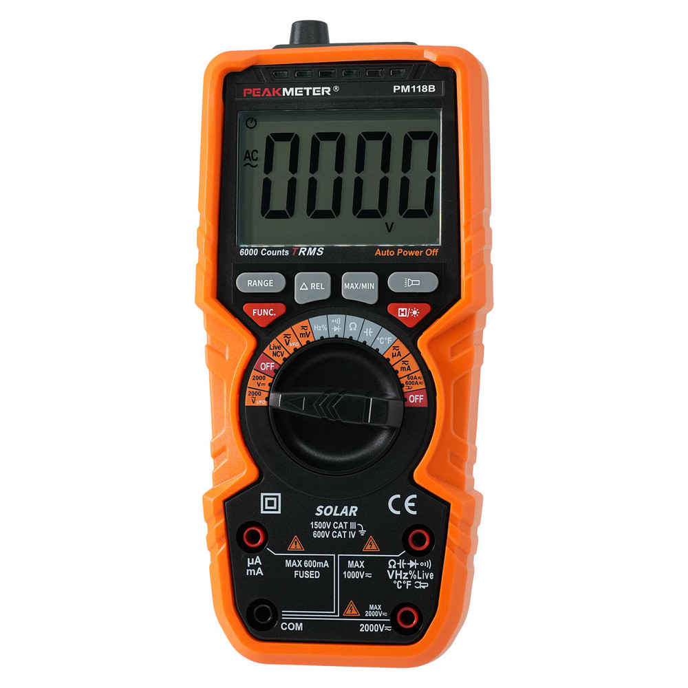 Мультиметр цифровий багатофункціональний PROTESTER PM118B Одеса - фото 1