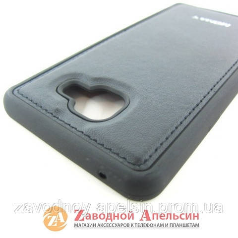 Samsung A7 A710 2016 чехол кожа Momax black Одесса - изображение 3