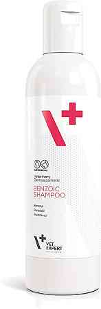 Шампунь Vet Expert Benzoic Shampoo для кошек и собак с жирной кожей, 250 мл Винница