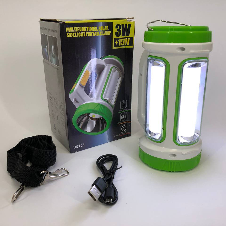 Ліхтар кемпінговий переносний 5158-LED-COB, Кемпінгове підсвічування, Похідний WO-983 кемпінговий ліхтар Київ - фото 4