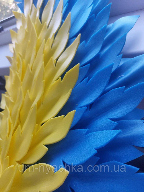 Крылья Ангела желто-голубые крылья украинские Ангел Украины Кривой Рог - изображение 10