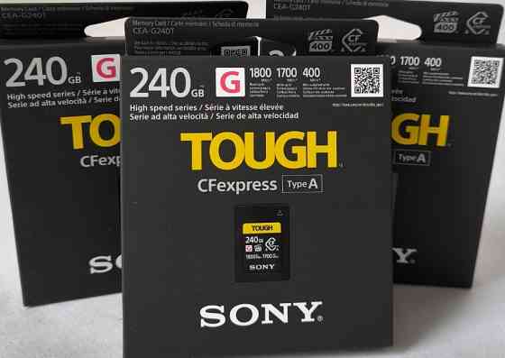 Карта пам'яті Sony 240 GB CFexpress Type A Tough (CEAG240T.CE7) ,НОВА ! Харків