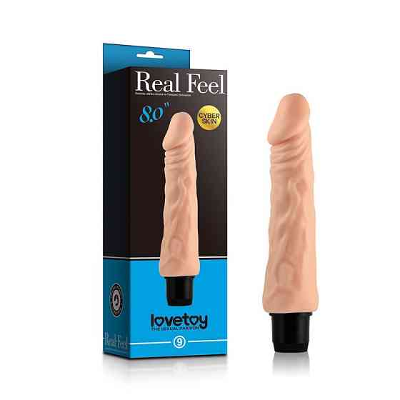 Вібромасажер 8'' REAL FEEL Sex Aura Київ