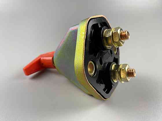 Вимикач маси універсальний механічний дистанційний 12/24 В (червона мідь) 150A Мукачево