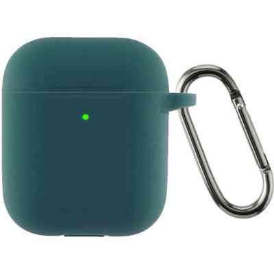 Чохол для навушників Armorstandart Ultrathin Silicone Case With Hook для Apple AirPods 2 Atrovirens (ARM59678) Вінниця