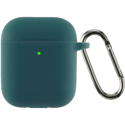 Чохол для навушників Armorstandart Ultrathin Silicone Case With Hook для Apple AirPods 2 Atrovirens (ARM59678) Вінниця - фото 1