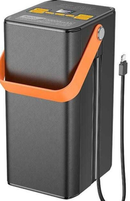 Повербанк огромной емкости HOCO DB49 100000 мАч, 22,5 Вт, LED фонарь. Харьков - изображение 4