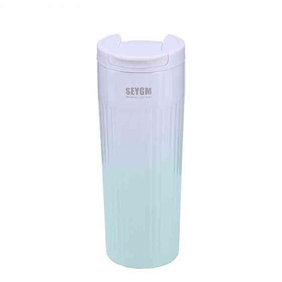 Happy Life Термос металевий 500 мл термокухоль із нержавіючої сталі до 12 годин Зелений HP154GR Киев