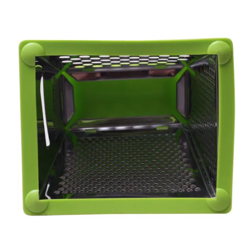 Терка 22см (4 типи лез) з пластиковою ручкою і антиковзаючою основою нержавіюча сталь KAMILLE Житомир - фото 3