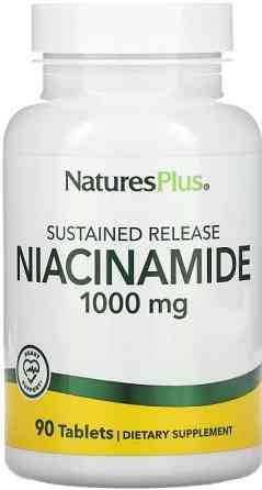 Ніацинамід Nature's Plus Niacinamide 1000 мг 90 капс Київ