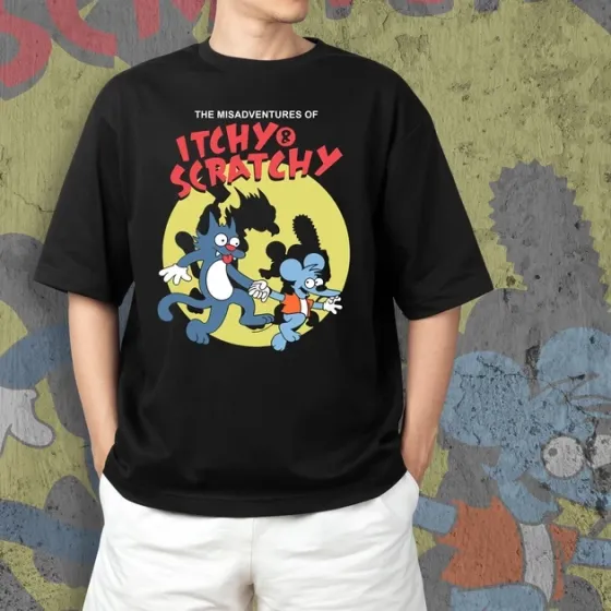 Футболка мужская с принтом Чуха та Сверблячка Размер 48 Anime0084 Днепр