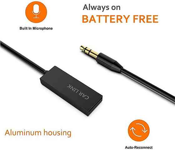 Автомобільний Bluetooth адаптер Car Link U2 Bluetooth приймач Луцк