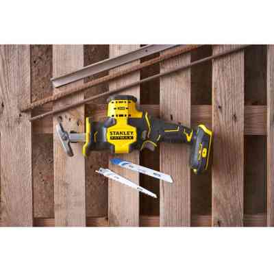 Сабельная пила Stanley FatMax безщёточная, 18ВLi-Ion, 0-2800 ход/мин, ход 19 мм (без АКБ и ЗУ) (SFMCS305B) Винница