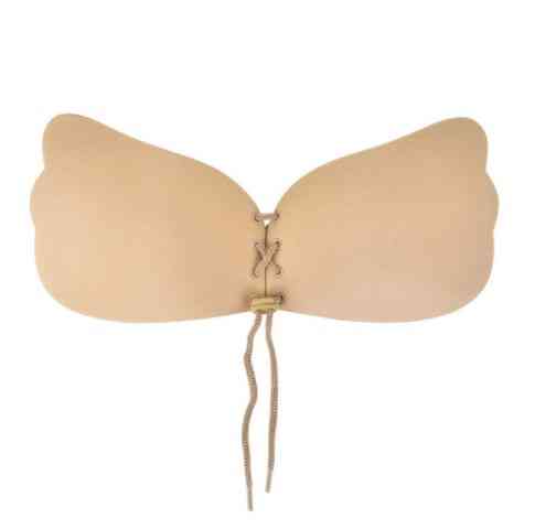 Невидимый бюстгальтер fly bra на шнуровке женский бежевый Киев