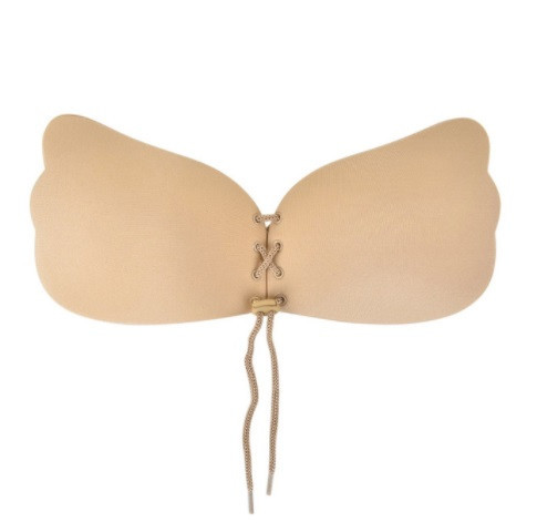 Невидимый бюстгальтер fly bra на шнуровке женский бежевый Киев - изображение 2