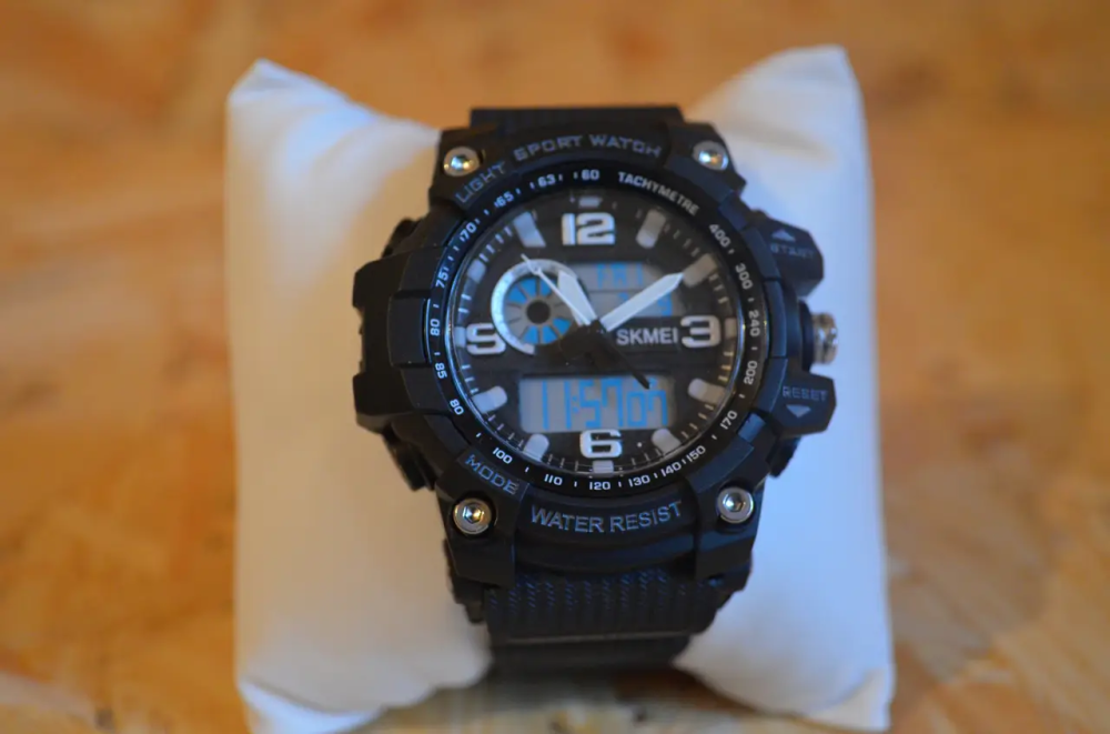 Мужские спортивные часы Skmei 1436 (Черные) Винница - изображение 7