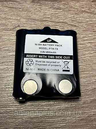 Аккумулятор для раций PTM-T5 (Ni-MH 4.8В, 800мА·ч) совместим с Motorola TLKR T50/T60/T80/T81, XTR446 Киев