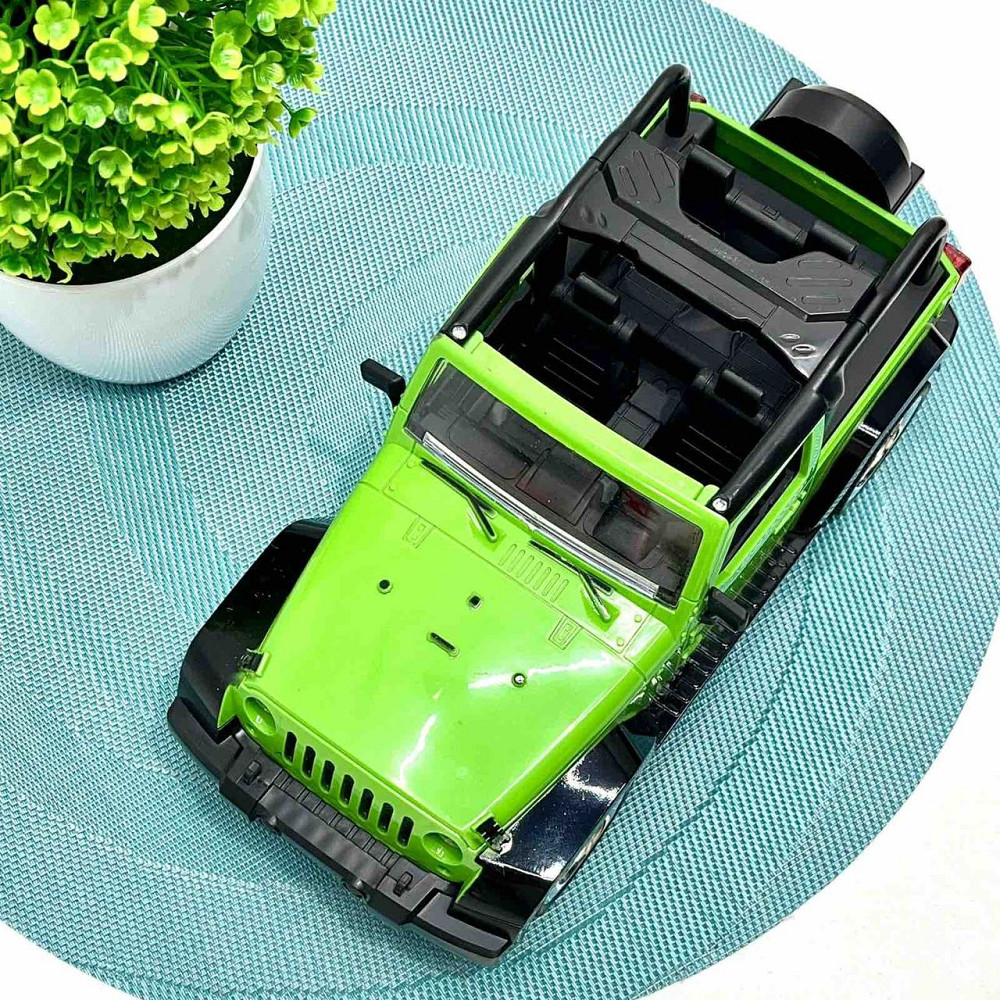 Джип позашляховик з гумовими колесами на радіокеруванні Зелений (9088-6AD) Чернігів - фото 2