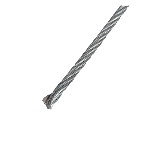 Трос d 5мм DIN 3060 (6х19 + FC) оцинкована сталь 100 м APRO Житомир