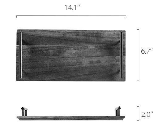 Поднос деревянный 