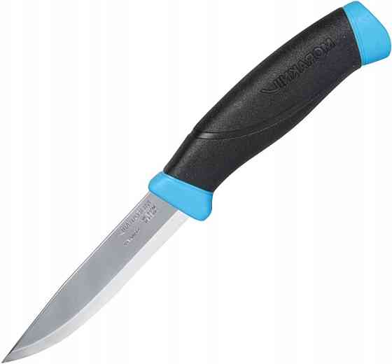 Кухонний Ніж універсальний із чохлом Morakniv "Companion" Blue (12159) Нержавіюча сталь Нововолинськ