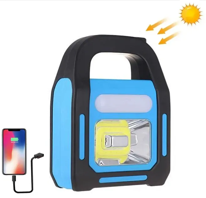 Фонарик ручной Bailong BL 925 универсальный LED с аккумулятором, солнечной зарядкой и динамо генератором Одесса - изображение 1