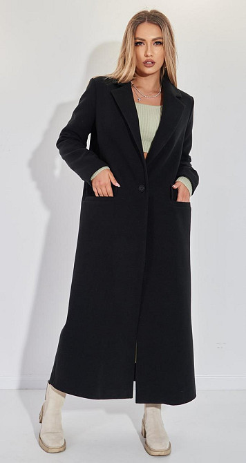 Кашемірове пальто (50-52) Київ - фото 1