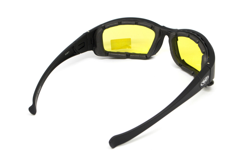 Окуляри захисні з ущільнювачем Global Vision Assault (yellow) Anti-Fog, жовті Київ - фото 8
