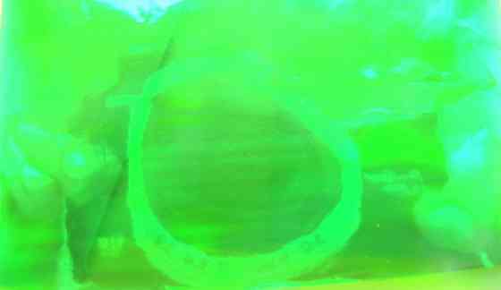 Плівка для створення ефекту "Бите скло" Трав'яна зелена Київ