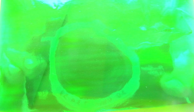 Плівка для створення ефекту "Бите скло" Трав'яна зелена Київ - фото 1