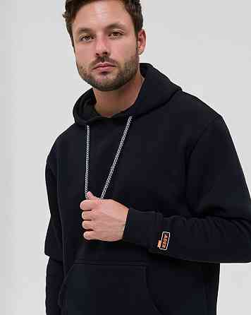 Чоловічий теплий костюм зі штанами та капюшоном — Байка тринитка Tom John 93424 Київ