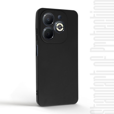 Чохол до мобільного телефона Armorstandart Matte Slim Fit Infinix Smart 8 Plus Camera cover Black (ARM73934) Вінниця - фото 2