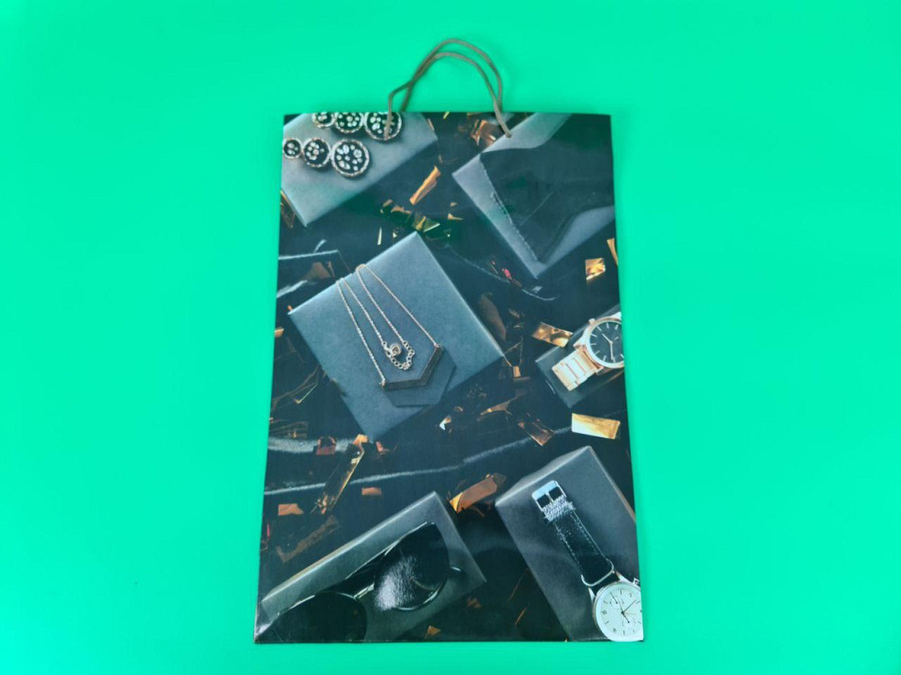 Пакет бумажный гигант вертиркальный (30х42х12)(артGV-085) (12 шт) Харьков - изображение 4